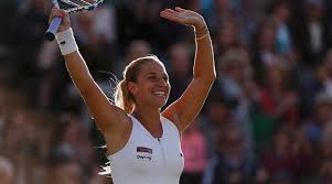 Dominika cibulkova poses during a media opportunity at the. Wimbledon 2016 Dominika Cibulkova On A Roll Lines Up Agnieszka Radwanska Next Sports News The Indian Express
