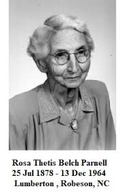 Rosa Thetis (Belch) Parnell (1878-1964)