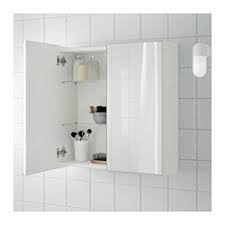 Lillangen Mirror Cabinet With 2 Doors White 23 5 8x8 1 4x25 1 4 Ikea Mirror Cabinets Bathroom Wall Cabinets White Bathroom Cabinets
