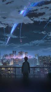 Kimi No Na Wa Anime Scenery Your Name Anime Anime Wallpaper Iphone