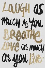 Oliver Gal Co Laugh Canvas Print Words Quotes Inspirational Words Inspirational Quotes