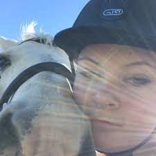 some photos of one very grumpy and unphotogenic (is that a word???) tulip  today! , •, we had a great polework session and she was great as usual : D  love her