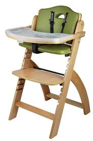 Abiie Beyond Wooden High Chair With Tray Wooden High Chairs Best High Chairs Best Baby High Chair