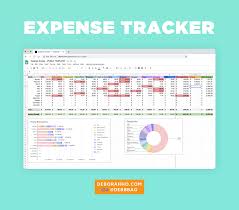 There are certain elements in a formal po template such as po number, item description, units, prices, terms, date and so on. Expense Tracker Deborah Ho