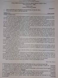 Publică modelele pentru proba scrisă la disciplinele: Evaluarea NaÈ›ionalÄƒ 2020 Ce Subiecte Au Avut De Rezolvat Copiii La Proba De Limba È™i Literatura RomanÄƒ