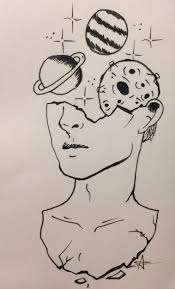 Epingle Par Tulia Sur My Drawings Dessin De Visages Dessins D Art Au Crayon Dessin Main