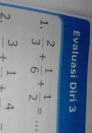 Evaluasi Diri 3 Kelas 5 Metimati Matika Brainly Co Id