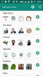 Choose the sticker pack that you want to add it on gbwhatsapp. Download Install Gbstickers Packs Gbstickers Maker And Gbwhatsapp Cleaner Opentech Info