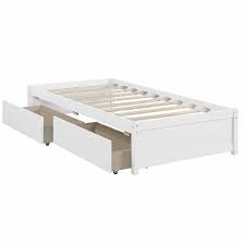 We did not find results for: Wood Twin Storage Bed With 2 Drawers For Kids Twin Bed Frames With Drawer For Storage Under The Bed Capacity 200 Lbs White Walmart Com Walmart Com