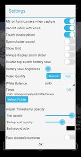 The filter library features functions such as views, night shift, portrait, comic sky, heavenly, prism, artistic, color echo, and double exhibition. Timestamp Camera Free For Android Apk Download