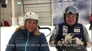 Det er samme bakke som hun falt kraftig i 2017. Kajsa Vickhoff Lie Prover Sitski Skiforbundet