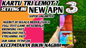 Setting apn 3 4g tercepat dan stabil apn 3 4g unlimited bebas kuota pemilihan setting apn yang tepat pun menjadi salah satu langkah penting agar koneksi internet. Tri Lemot Trobos Sajalah Apn Tri 4g Tercepat 2020 Apn Tri Tercepat Stabil Game Online Youtube