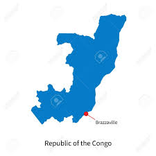 Pour obtenir une aide consulaire d'urgence, téléphonez à l'ambassade du canada à kinshasa, en république démocratique du congo, et suivez les instructions qui vous seront données. Carte Detaillee De La Republique Du Congo Et La Capitale Brazzaville Clip Art Libres De Droits Vecteurs Et Illustration Image 31102790