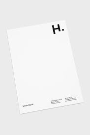 Headed paper just means that it will be more 'official' than you emailing them any old thing you could have typed up yourself your college will know what it is. The Green House Inspiration Graphics Minimalistic Letterhead Design Inspiration Identity Design Logo Letterhead Design