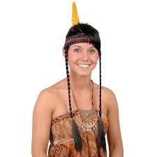 Maybe you would like to learn more about one of these? Native American Headband W Braids And Feather Party At Lewis Elegant Party Supplies Plastic Dinnerware Paper Plates And Napkins
