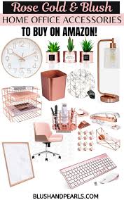 How to go for the gold.with your decor. Rose Gold Home Decor On Amazon The Complete Guide Blush Pearls