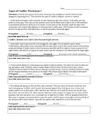 Art 333 conflict unit worksheets and handouts. Conflict