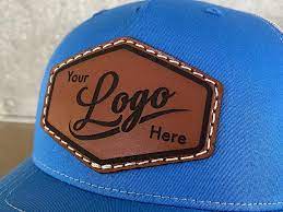 Men S Custom Leather Patch Hat Your Logo Or Design Weston Ryder