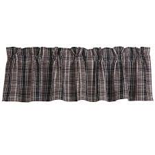 Don't forget to browse another wallpaper in the related category or you can browse our other interesting wallpaper that we have. Country Gray Plaid Valance Teton Timberline Trading Lodge And Farmhouse Living