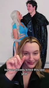 no but seriously this was a whole look #got #trickortreat #daenerystargaryen