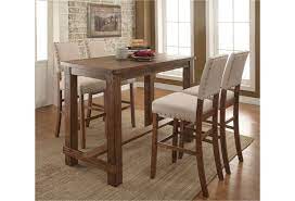 Bar height tables are perfect for your pub or bar area. Furniture Of America Foa Sania Cm3324bt 5pc Rustic 5 Piece Bar Height Dining Set With Upholstered Seating Del Sol Furniture Pub Table And Stool Sets