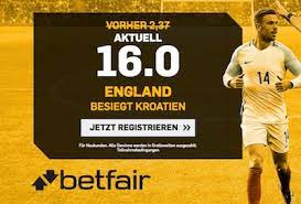 Müssten wir uns auf einen sieger festlegen, würden wir uns für die favorisierten engländer entscheiden. Kroatien England Quote 16 0 Auf England Bei Betfair