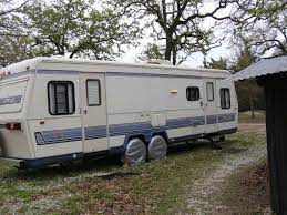 This is a 1992 27 foot holiday rambler aluma lite free spirit travel trailer. 1991 Used Holiday Rambler Aluma Lite 30 Travel Trailer In Texas Tx