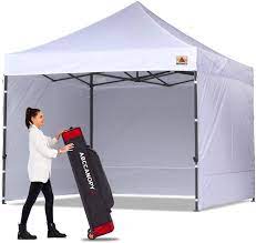 10'x 20' canopy mcanopy store is an online store that sells canopies, including 10x10 canopy, 10x20 canopy, 10x30 canopy. Abccanopy 20 Colour 10 X 10 Ez Pop Up Canopy Tent Commercial Instant Gazebos With 6 Removable Sides And Roller Bag And 4 X Weight Bag Amazon De Garten