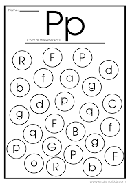 These printable worksheets will help your preschoolers to learn abc. Letter P Worksheets Flash Cards Coloring Pages