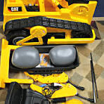 Kid trax bulldozer steering wheel best sale