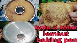 Kalau keliru mengolah maka hasilnya tidak akan memuaskan dan bahkan tidak sedap. Bolu 3 Telur Super Lembut Empuk With Baking Pan Cara Membuat Bolu Menggunakan Baking Pan Baking Youtube