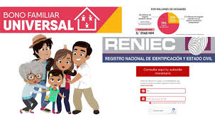 Son etapas definidas por el gobierno de perú en las que se pagará el subsidio de 760 soles en distintas modalidades para adaptarse a la situación de cada hogar y/o perceptor (quien recibo el bono). Bono Universal Reniec Home Facebook