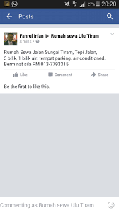 Dilengkapi tv, astro, pemanas air(kettle), peti ais, tv(astro), kipas angin, 1 set bilik tidur di bilik utama, 1 katil queen di bilik ke dua, set meja makan, set tempat duduk di ruang tamu. Rumah Sewa Ulu Tiram Sila Contact No Yang Di Beri Bukan Pm Admin Ada Rumah Untuk Di Sewa Baru Boleh Pm Admin Facebook