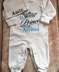 However, now they have been digitalised and turned into more exceptional quality with the help of. The Prince Has Arrived Homecoming Outfit Embroidered Romper Newborn Boy Coming Home Outfit Personalized Infant Hat Baby Shower Gift Pretty 39 S Bowtique