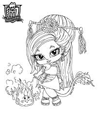 The original format for whitepages was a p. Baby Monster High Coloring Pages Books 100 Free And Printable