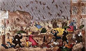 Similar colloquial expressions include it's raining pirchforks, darning needles, hammer handles, chicken coops, and men. It S Raining Cats And Dogs Digitalample Com