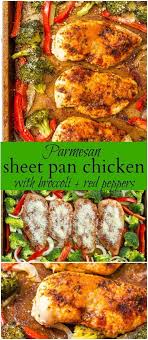 Sheet Pan Chicken And Broccoli With Bell Peppers Family Food On The Table Recipe Sheet Pan Recipes Recipes Stuffed Peppers