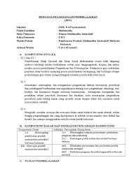 Kelas xii multimedia smk datuk singaraja kedung. Rpp Kd6 Desain Multimedia Interaktif Ganjil Xii