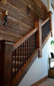 Modern farmhouse style combines the best of these two genres and has created a new trend in home design that celebrates traditional and contemporary architecture blended with urban industrial decor. Pin By Mario Lancione On Dream House Rustic Stairs Rustic House Farmhouse Stairs