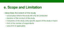 For example, imagine a study in which different surgical procedures are retrospectively compared in relation to mortality risk e.g., 1. How To Write The Scope Of Study Outlining Its Salient Features Afribary Blog