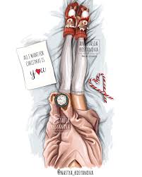 Morning Guys Tag The One You Love New Christmas Collection For My Shop Dapri Fashion Art Illustration Christmas Drawing Fashion Illustration Sketches