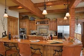 Stylish Cabin Kitchen Ideas Designing Dazzling Log Cabin Kitchens Modern Kitchen Countertop Log Home Kitchens Log Cabin Kitchens Home Kitchens