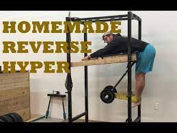 Maybe you've been lucky enough to see one. Homemade Reverse Hyper For Garage Or Home Gym Youtube