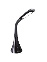 With 3 brightness settings the led light box and task lamp station easily adjusts its light level to meet your needs. Ottlite Wellness Series Swerve Led Desk Lamp Black Office Depot