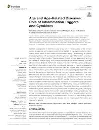 Pdf Age And Age Related Diseases Role Of Inflammation Triggers And Cytokines