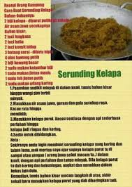 Lihat juga resep serundeng kelapa teri medan enak lainnya. 13 Serunding Ideas Asian Recipes Food Recipes