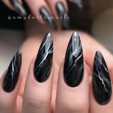 Pin Auf Nagel Ideen Schwarz Grau