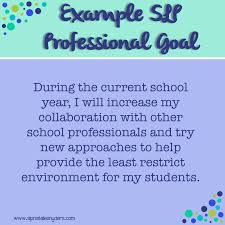 Establish the key strategies you are planning to employ to complete your project. Setting Professional Goals As An Slp