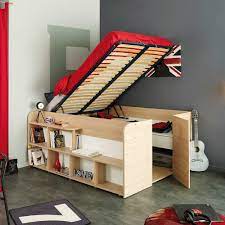 funktionsbett kasticia mit viel stauraum space saving furniture storage platform bed furniture