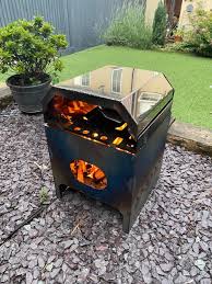 Designed and built by brad ford and smc construction patent pending. Pizza Oven Fire Pit Wood Coal Uk Made Ebay